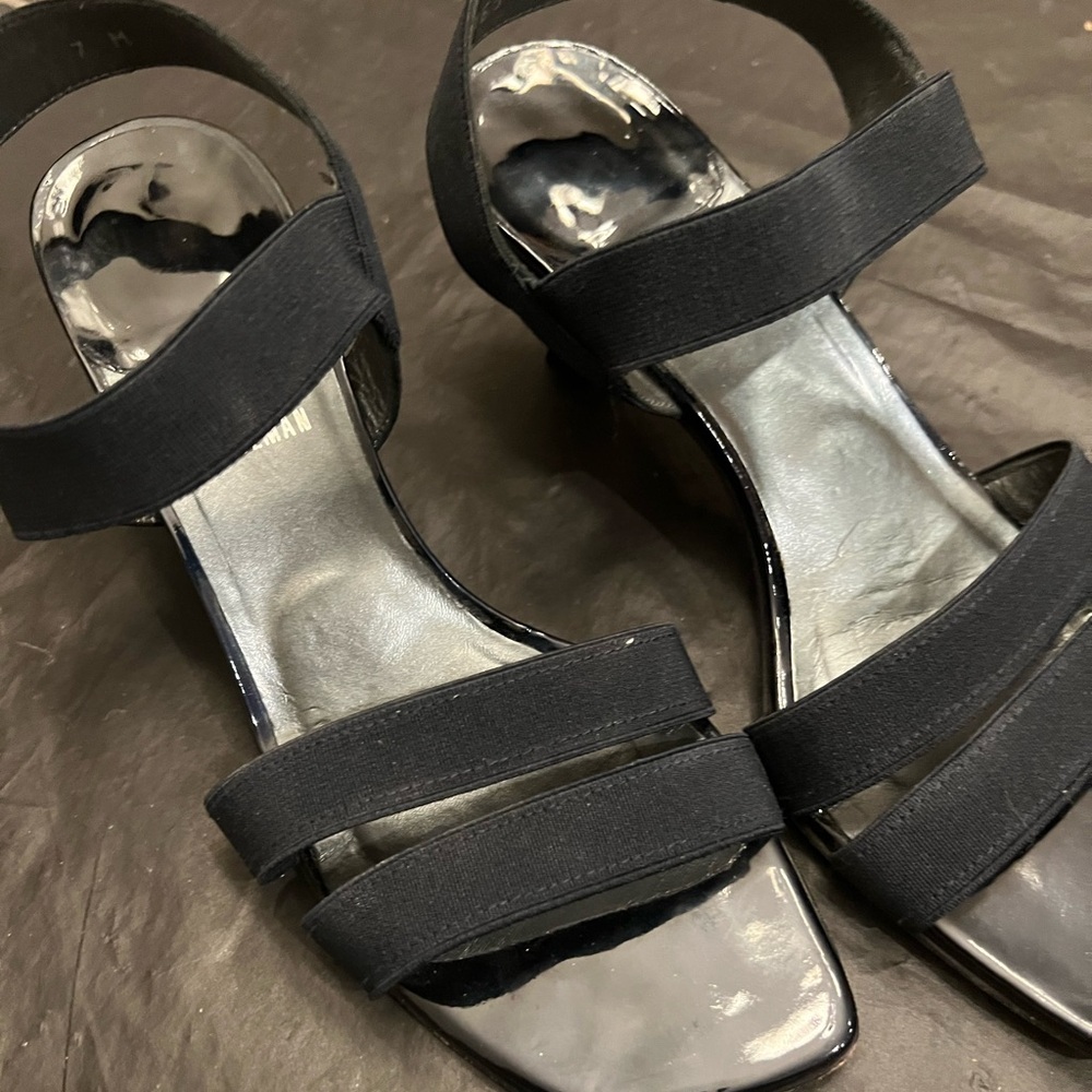 Elegant Navy Blue Women's Heels